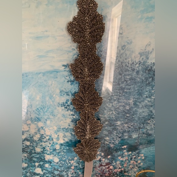 Anthropology beaded elastic belt - Picture 3 of 5